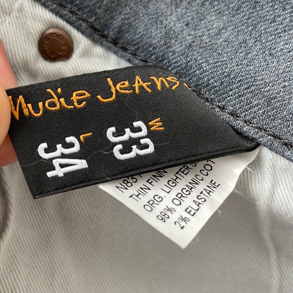 Nudie Jeans 33x34 Thin Finn - Picture 3 of 3